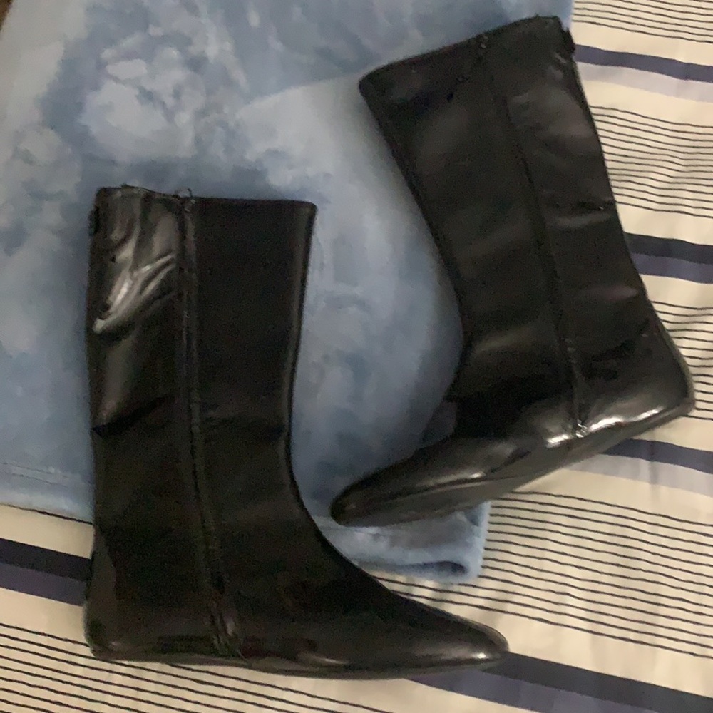 Burberry Black Rain Boots